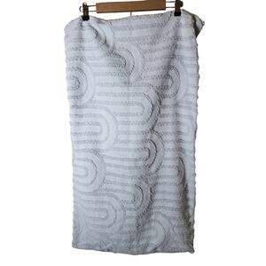 UGG Gray/Blue Arch Design Soft KING Pillow Shams - set of 2